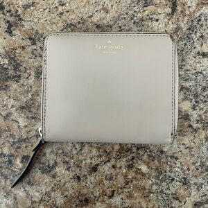 Kate Spade Compact Beige Wallet